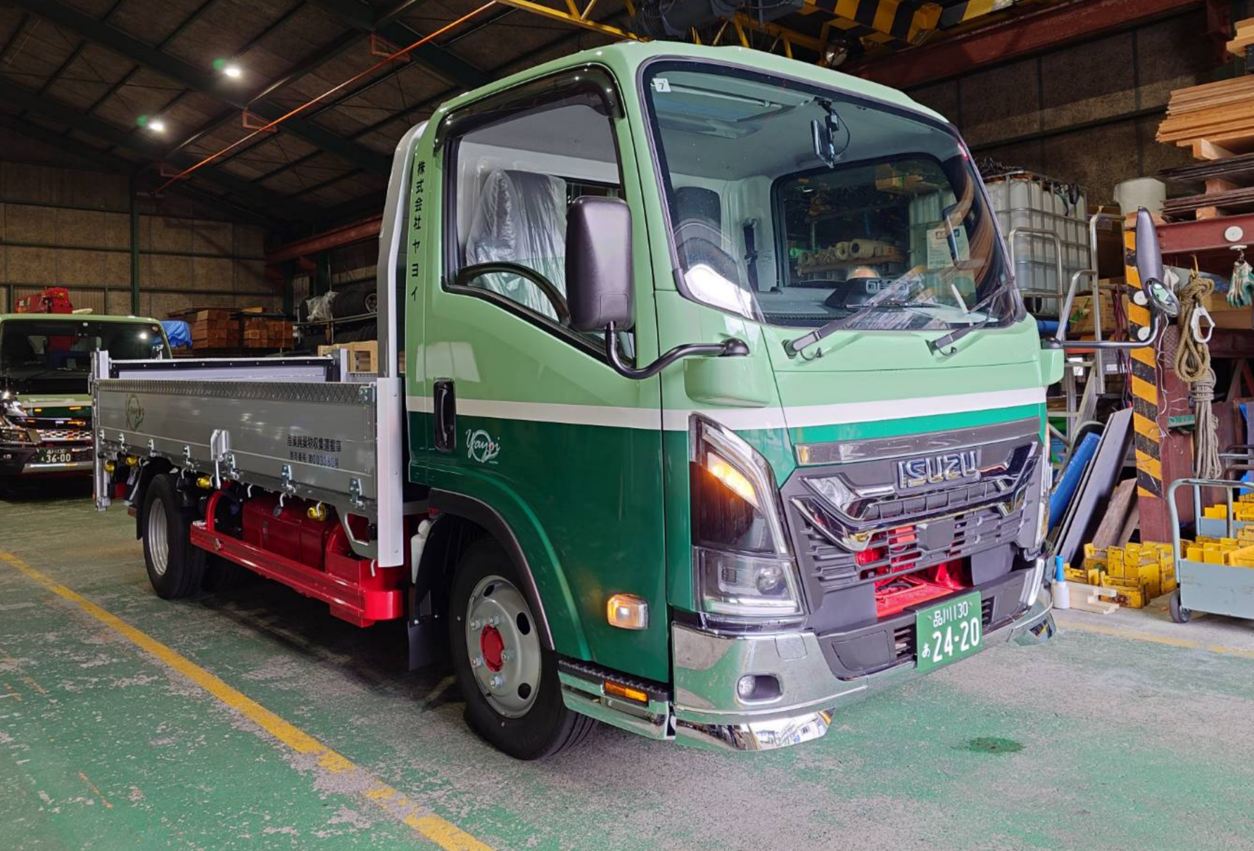 2ｔ車が納車されました。